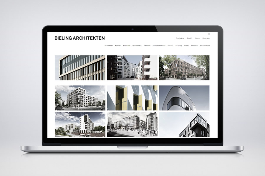 Bieling Architekten - Contao Website & Webdesign
