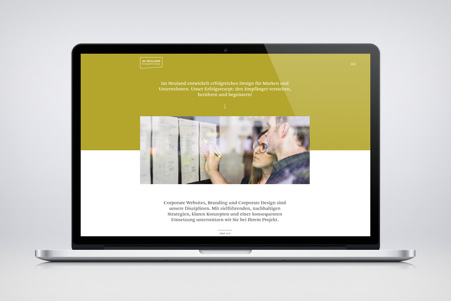 Im Neuland - Responsive Contao Website