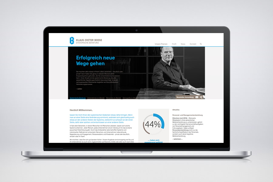 Klaus-Dieter Böse - Systemische Beratung  - Contao Website
