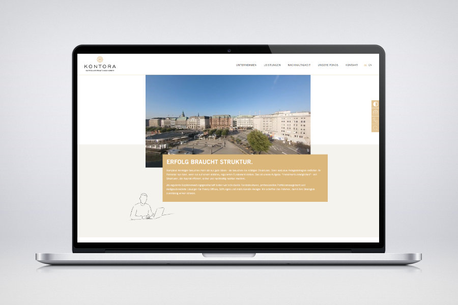 Kontora KVG - Contao Website