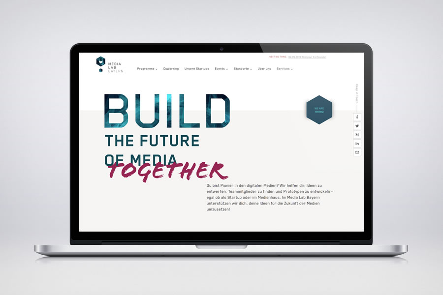 Media Lab Bayern - Responsive Contao Website
