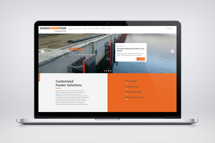 ShibataFenderTeam - Responsive Contao Website