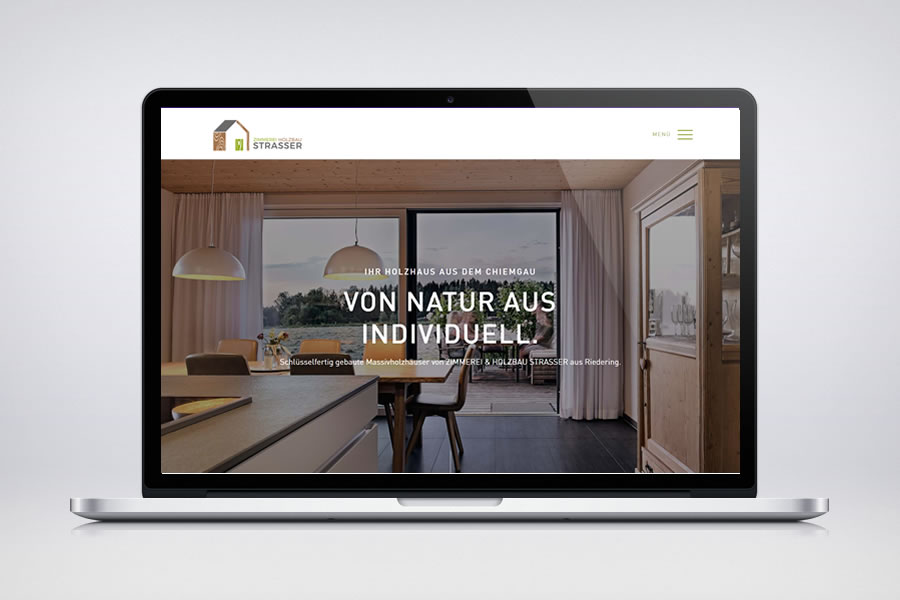 Strasser Zimmerei & Holzbau - Responsive Contao Website