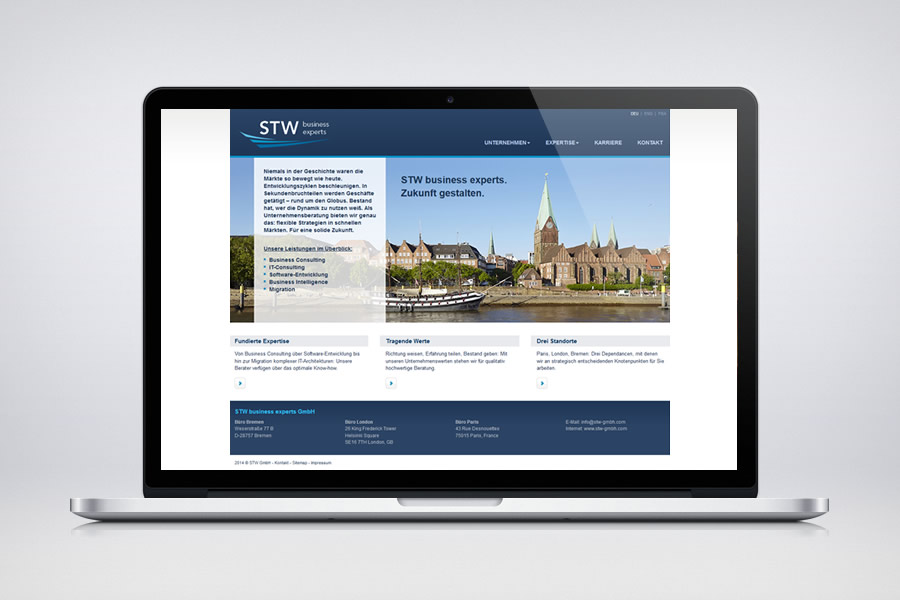 STW GmbH - Contao Website