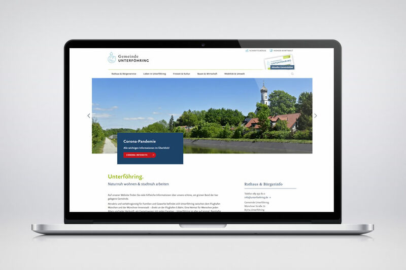 Unterföhringen - Contao Website
