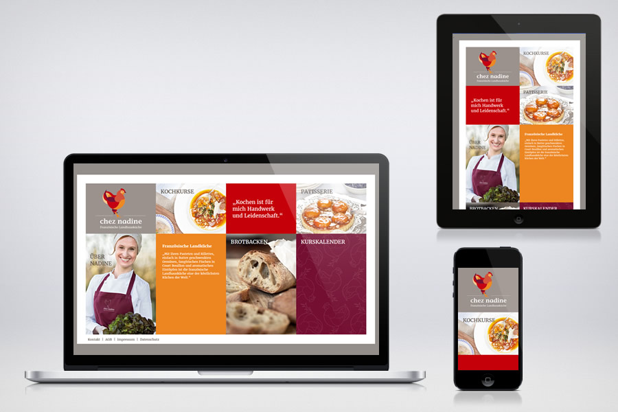 chez nadine - Contao Website
