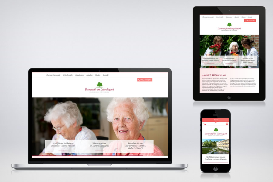 Damenstift - Contao Website