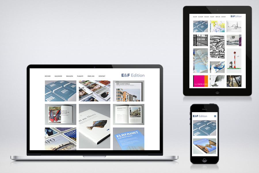 Elbe & Flut - Edition - Contao Website