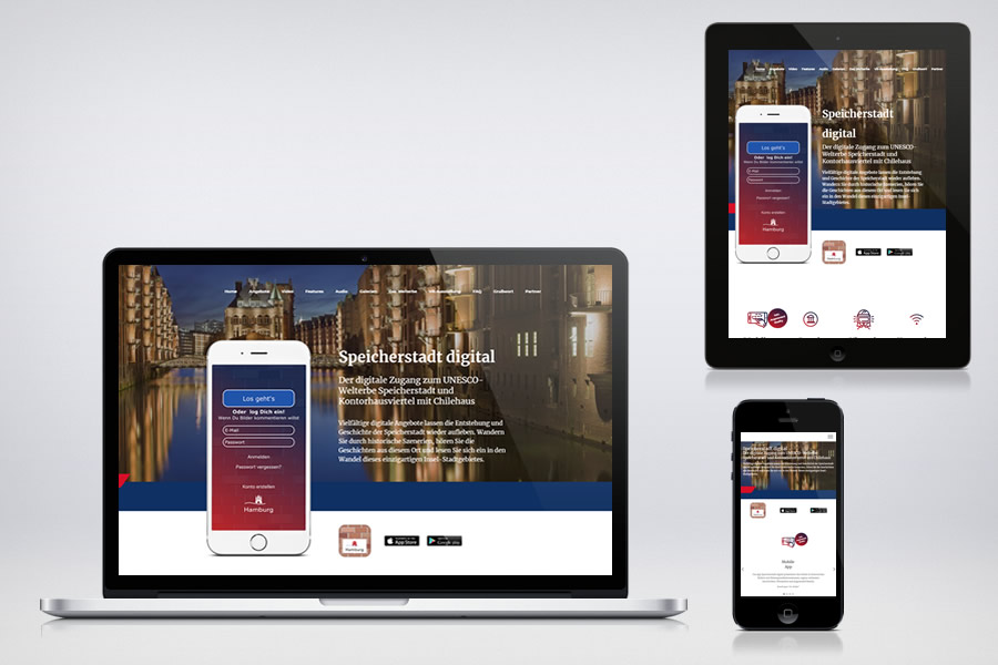 Speicherstadt Digital - Responsive Contao Website
