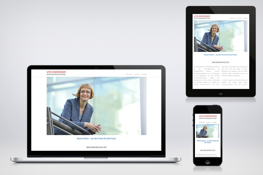 Uta Simonsen - Contao Website