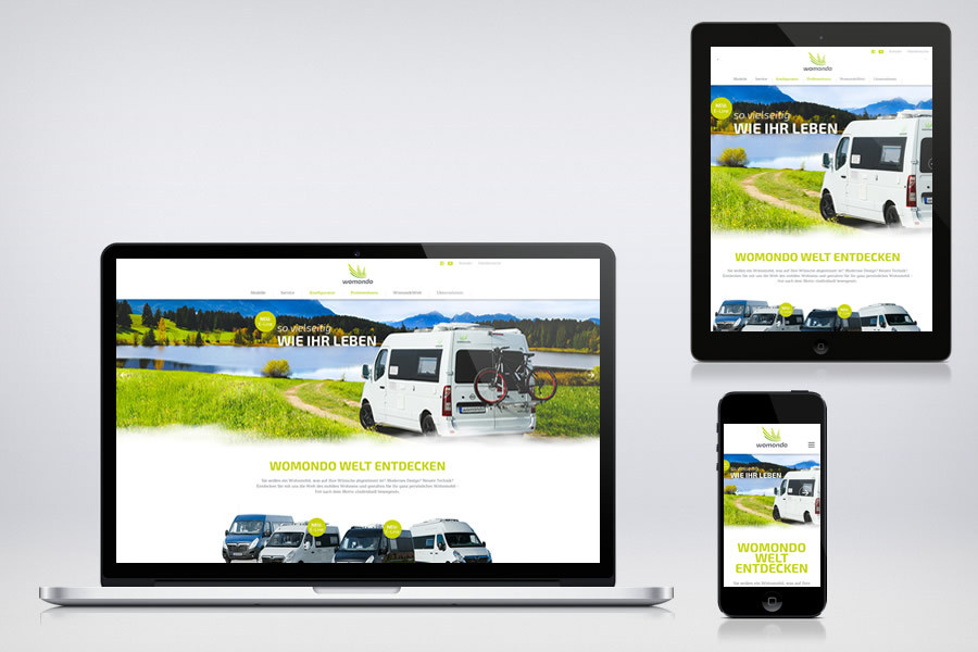 womondo - Responsive Contao Website